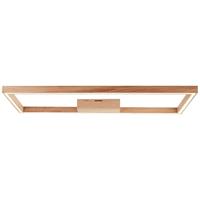 Brilliant DELGROSSO LED Deckenleuchte 83 cm Holz / Kunststoff Eiche geölt, G99431/35