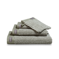 Vandyck Home Petit Ligne Olive Washandje 16x21