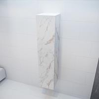 Mondiaz Beam hoge kolomkast 160x35x35cm met 2 deuren - Carrara