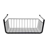 Xenos Hangmand voor onder plank - zwart - 36x25x13 cm