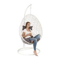 Xenos Hangstoel Swing - wit