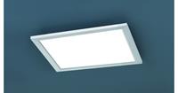 Trio LED Aufbaupanel in Nickel-Matt und Weiß 15W 1500lm 300x300mm