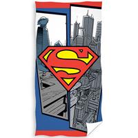 Superman Strandlaken Logo - 70 X 140 Cm - Katoen