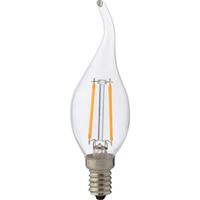 BES LED LED Lamp - Kaarslamp - Filament Flame - E14 Fitting - 4W - Natuurlijk Wit 4200K