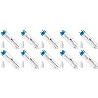 PHILIPS LED TL Buis T8 met Starter 10 Pack - CorePro LEDtube EM 840 - 60cm - 8W - Natuurlijk Wit 4000K | Vervangt 18W