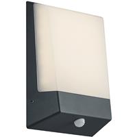 BES LED Huisnummer Verlichting - Trion Kasky - Lichtsensor - 9W - Mat Zwart - Aluminium