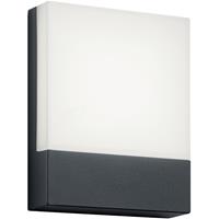 BES LED Huisnummer Verlichting - Trion Pecano - 6W - Warm Wit 3000K - Mat Zwart - Aluminium