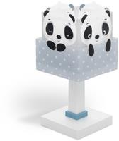 Dalber tafellamp Panda junior 13,5 x 30,5 cm E14 blauw/wit
