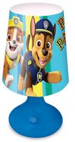 Nickelodeon tafellamp Paw Patrol junior 18 cm blauw/geel