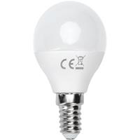 BES LED LED Lamp - Smart LED - Aigi Kiyona - Bulb G45 - 7W - E14 Fitting - Slimme LED - Wifi LED - RGB + Aanpasbare Kleur - Mat Wit - Glas