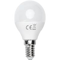 BES LED LED Lamp - Smart LED - Aigi Kiyona - Bulb G45 - 7W - E14 Fitting - Slimme LED - Wifi LED - RGB + Aanpasbare Kleur - Mat Wit - Glas