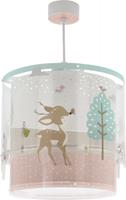 Dalber hanglamp Loving Deer junior 26 x 40 cm E27 wit/groen