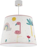 Dalber Hängelampe Flamingo Junior 33 X 40 Cm E27 60w Rosa/weiß