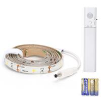 BES LED LED Strip Set met Sensor op Batterijen - Aigi Stippi - 1 Meter - Warm Wit 3000K - 1.5V