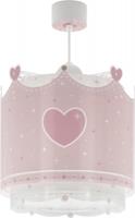 Dalber hanglamp Little Queen meisjes 26 x 40 cm E27 roze/wit