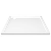 VidaXL Duschtasse ABS Quadratisch Weiß 80x80 cm 