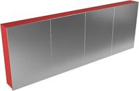 Mondiaz Cubb spiegelkast 200x70x16cm met 4 deuren - Fire
