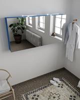 Mondiaz Cubb spiegelkast 150x70x16cm met 3 deuren - Jeans