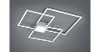 Trio LED Deckenleuchte Hydra in Nickel-Matt 38w 4000lm