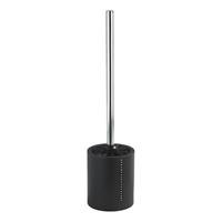 WENKO WC-Garnitur Diamond Schwarz, mit Strass-Steinen