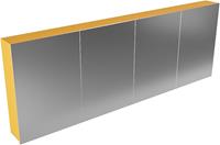 Mondiaz Cubb spiegelkast 200x70x16cm met 4 deuren - Ocher