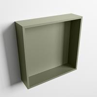 Mondiaz Easy nis 29,5x29,5cm solid surface - Army / Army - 1 vak