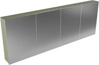 Mondiaz Cubb spiegelkast 200x70x16cm met 4 deuren - Army