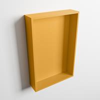 Mondiaz Easy nis 44,5x29,5cm solid surface - Ocher / Ocher - 1 vak