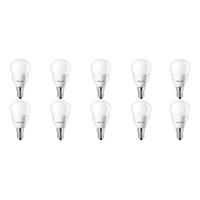 PHILIPS LED Lamp 10 Pack - CorePro Lustre 827 P45 FR - E14 Fitting - 5.5W - Warm Wit 2700K | Vervangt 40W