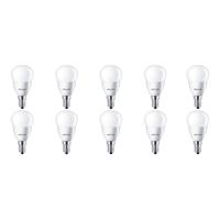 PHILIPS LED Lamp 10 Pack - CorePro Lustre 827 P45 FR - E14 Fitting - 5.5W - Warm Wit 2700K | Vervangt 40W