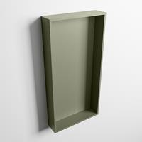 Mondiaz Easy nis 59,5x29,5cm solid surface - Army / Army - 1 vak