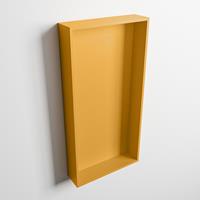 Mondiaz Easy nis 59,5x29,5cm solid surface - Ocher / Ocher - 1 vak