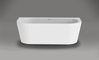 Xenz Charley halfvrijstaand bad 180x80cm glans wit