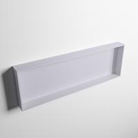 Mondiaz Easy nis 89,5x29,5cm solid surface - Cale / Cale - 1 vak