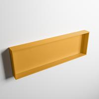 Mondiaz Easy nis 89,5x29,5cm solid surface - Ocher / Ocher - 1 vak