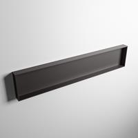 Mondiaz Easy nis 149,5x29,5cm solid surface - DarkGrey / DarkGrey - 1 vak