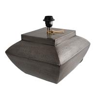 Countrylifestyle Tafellamp Salerno gehamerd tin