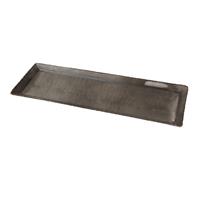 PTMD Pearce Rechthoekig Plateau - 65 x 20,5 x 3 cm - Aluminium - Zilver