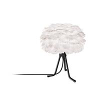 UMAGE EOS Micro &Oslash; 22 cm - Tafellamp wit - Verstelbare tafelstandaard zwart