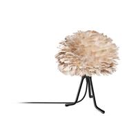 UMAGE EOS Micro &Oslash; 22 cm - Tafellamp lichtbruin - Verstelbare tafelstandaard zwart