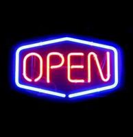 Open USA Small Model Neon Verlichting 39 x 29 cm