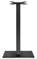 SCAB Tafelonderstel Tiffany - H109 Cm - Rechthoekige Voetplaat - Zwart