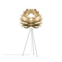 UMAGE Silvia Mini Ø 32 cm - Tafellamp Brushed Brass - Tripod wit