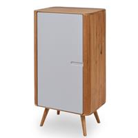 Gazzda Ena Cabinet 1 Door - Houten opbergkast - Naturel - 110 cm