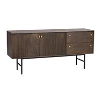 Nordiq Clearbrook houten dressoir - B160 x D42 cm - Bruin