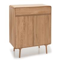 Gazzda Fawn Cabinet - Houten opbergkast - Naturel - 110 cm