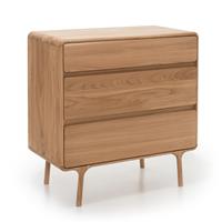 Gazzda Fawn Drawer - Houten ladekast - 90 cm