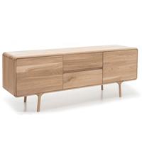 Gazzda Fawn Sideboard - Houten dressoir - Naturel - B180 x H65 x D45 cm