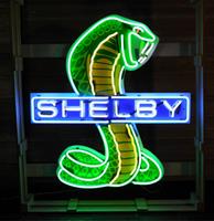 Fiftiesstore Shelby Slang Neon Verlichting Met Achterplaat - 90 x 120 cm