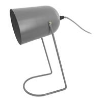 Leitmotiv Table lamp Enchant iron matt mouse grey